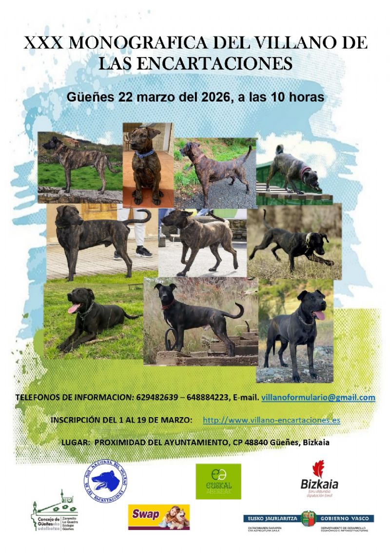 Cartel de XXX MONOGRAFICA DEL VILLANO DE LAS ENCARTACIONES